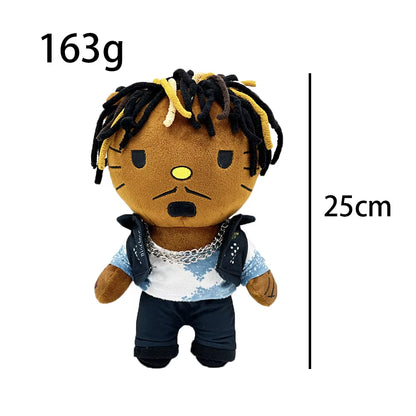 New Styles  Hello Kitty Plush Travis Scott Hello Selena Anime Cartoon Toy Plush Stuffed Soft Christmas Plushie Kids Gifts